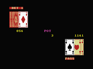 Samantha Fox Strip Poker screenshot 4 for MSX